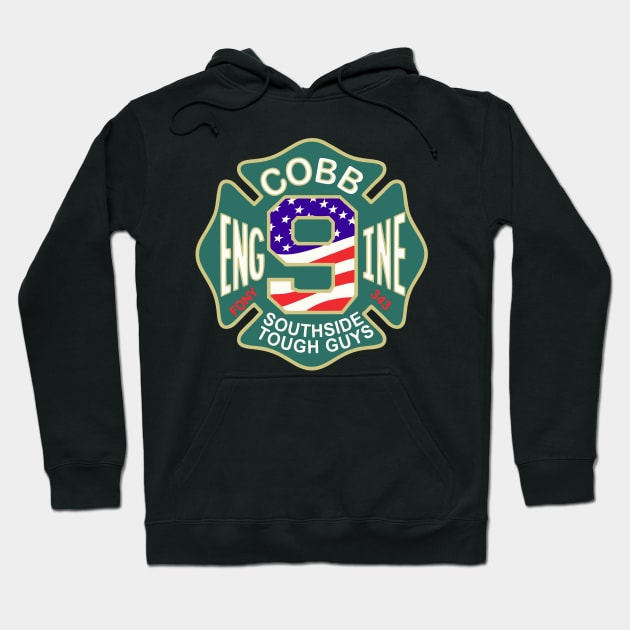 Cobb County Fire Station 9 Hoodie by LostHose